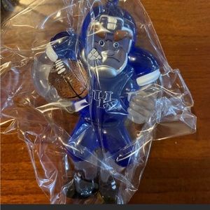 UK Football Acrylic Running Back Ornament